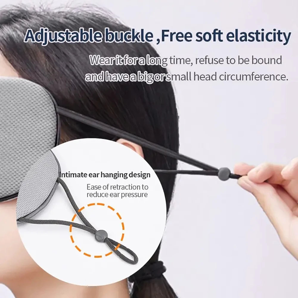 Antifaz de Seda DualRest™ - Terapia de Frío/Calor y Bloqueo Total