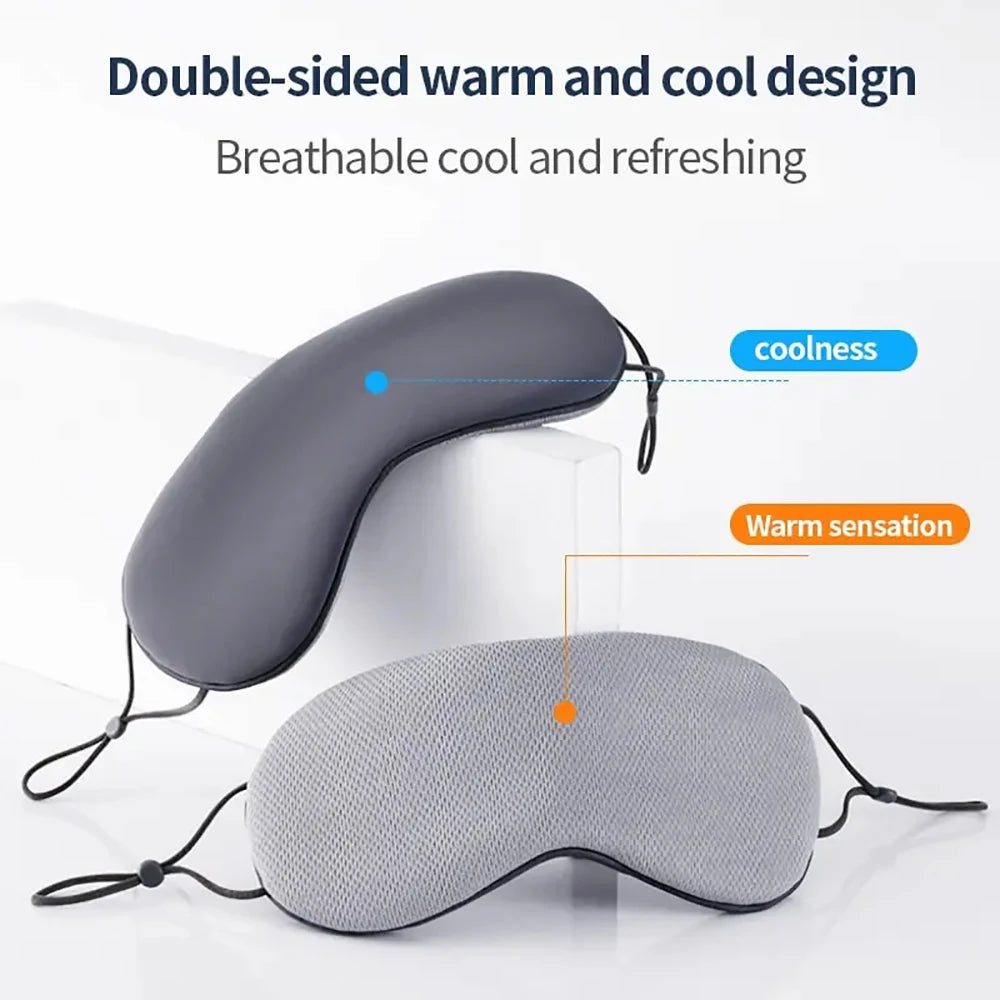Antifaz de Seda DualRest™ - Terapia de Frío/Calor y Bloqueo Total