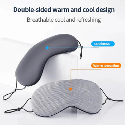 Antifaz de Seda DualRest™ - Terapia de Frío/Calor y Bloqueo Total