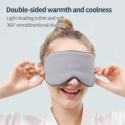 Antifaz de Seda DualRest™ - Terapia de Frío/Calor y Bloqueo Total