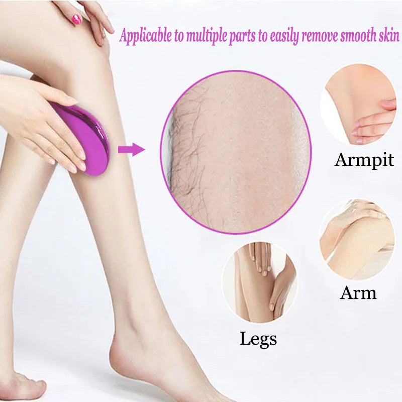 Depiladora de Cristal NanoSilk™ - Exfoliante y Sin Dolor